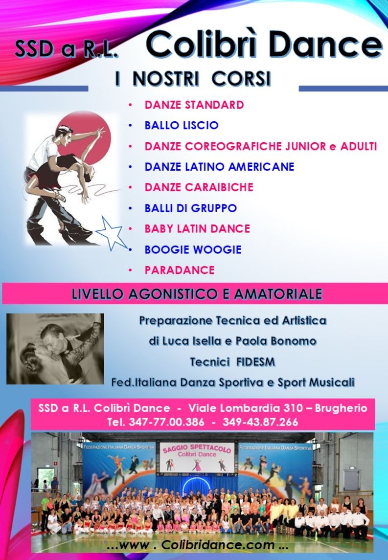 COLIBRI' DANCE SOCIETA' SPORTIVA DILETTANTISTICA